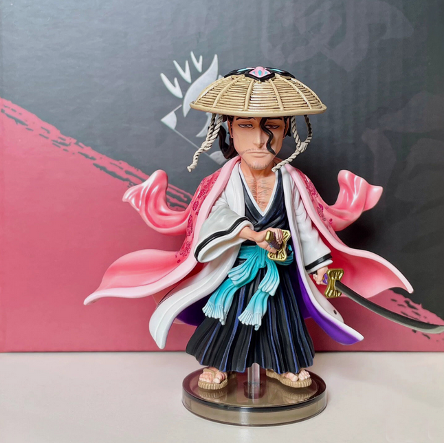 BLEACH Yz-STUDIO 久面井煙鉄 フィギュア YZ Studio Bleach Kyoraku Shunsui Resin Statue in stock WCF Scale