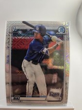 2020 Bowman - Chrome Prospects Jhon Diaz #BCP-30 Mojo Refractor (RC) Tampa Bay 