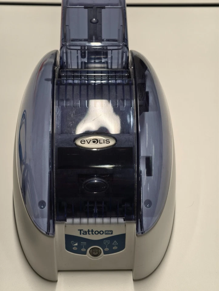 EVOLIS Tattoo Rewrite RW 2 MAG ISO 300 DPI ID Card Printer USB Network POS + PSU - Bild 2 von 4