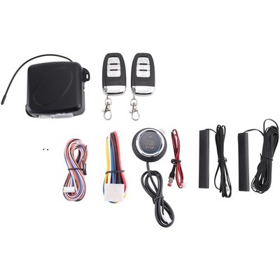 Auto SUV PKE SchlüSsellos Eintrag Motor  Alarm System Druck Knopf  System F3885