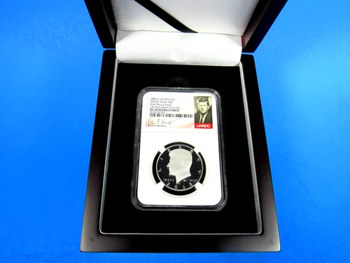 2025 S  Kennedy  Half Dollar, From 10-Coin Silver Pf Set  NGC  Pf 70 Ucam FDOI