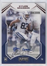 2021 Panini Playoff Rookies Red Zone Auto Kylen Granson #285 Auto 0rd2