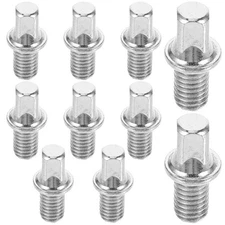  10 Pcs Bass Drum Screws Key Tight Keys for Tuning Drums Kick Pedal Hardware