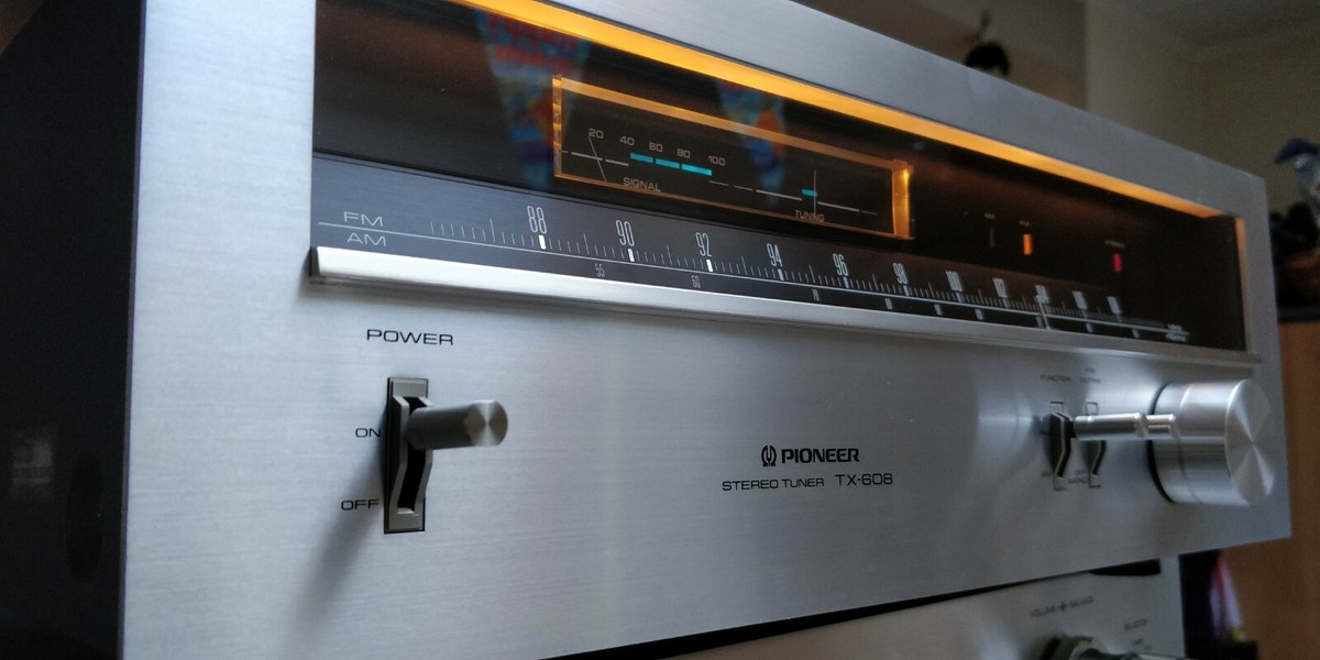 Pioneer TX-608 AM/FM Stereo Tuner (1979-81) | eBay