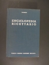 Barbieri ENCICLOPEDIA RICETTARIO attività artigiane e piccole ind. HOEPLI 1949