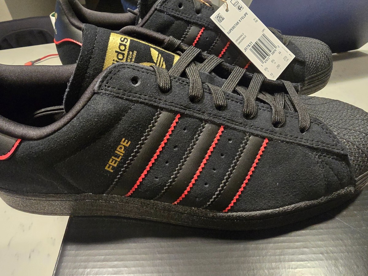 Adidas Superstar ADV X Felipe Gustavo JR7831 2025 BLACK SUEDE