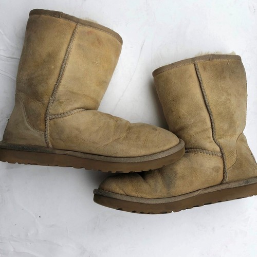 Ugg Australia Botas De Invierno Para Mujer Talla 7 Beige antideslizante en  Casual Botines Al Tobillo | eBay