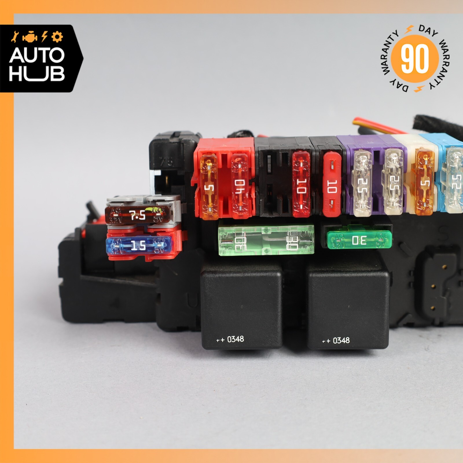 03-12 Mercedes R230 SL500 SL55 AMG SL550 Rear SAM Fuse Box Relay Module OEM
