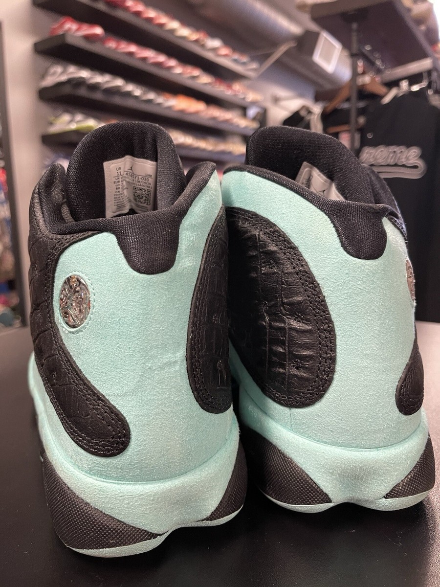 Size 11 - Nike Air Jordan 13 Retro Black Island Green Shoes