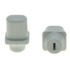 2xWhite KAISH Top Hat Switch Tip Pickup Switch Knob fits USA Tele Telecaster