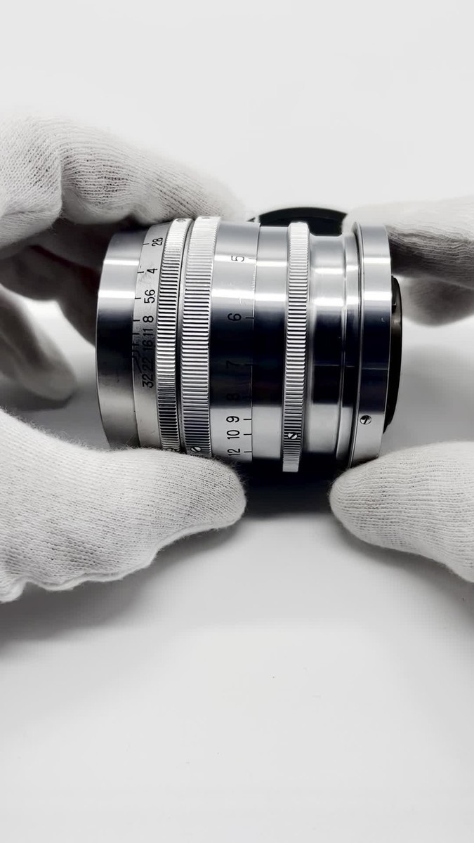NIKKOR-Ｐ.C 1：2 f=8.5cm ニコン Sマウント Excellent+] Nikon NIKKOR-P.C 8.5cm F/2 For S Mount Japan
