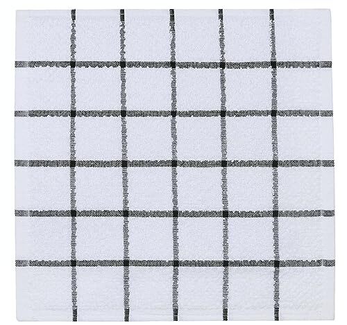 Cotton Dish Towels for Kitchen Wash Cloths Terry Dish Cloths, Set of 8, Light - Picture 6 of 7