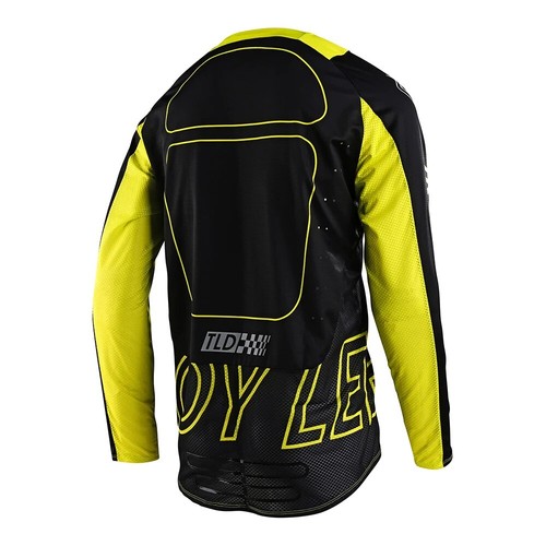 Troy Lee Designs SE Pro Drop In black /Glo Yellow Gear Set 30132602 / 20132602 - Picture 3 of 9