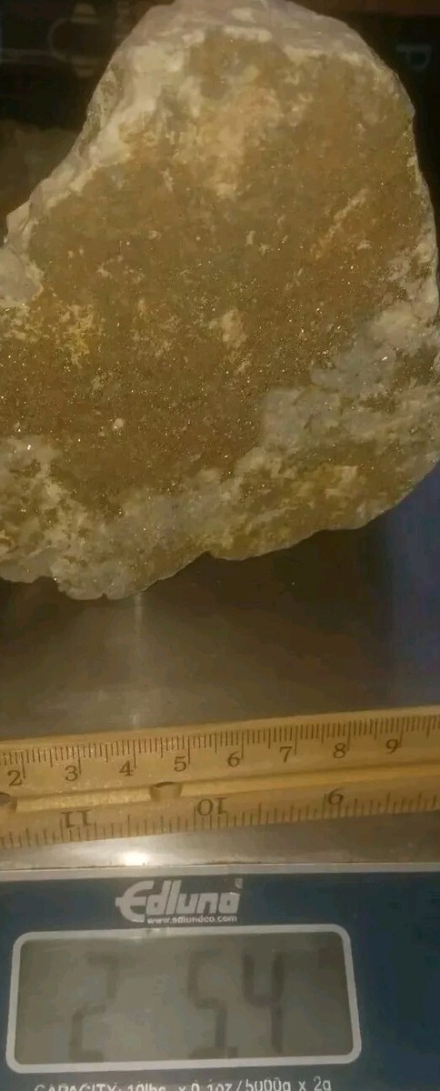 1060.27 Grams Extremely Special Calaverite!! Bonanza Grade