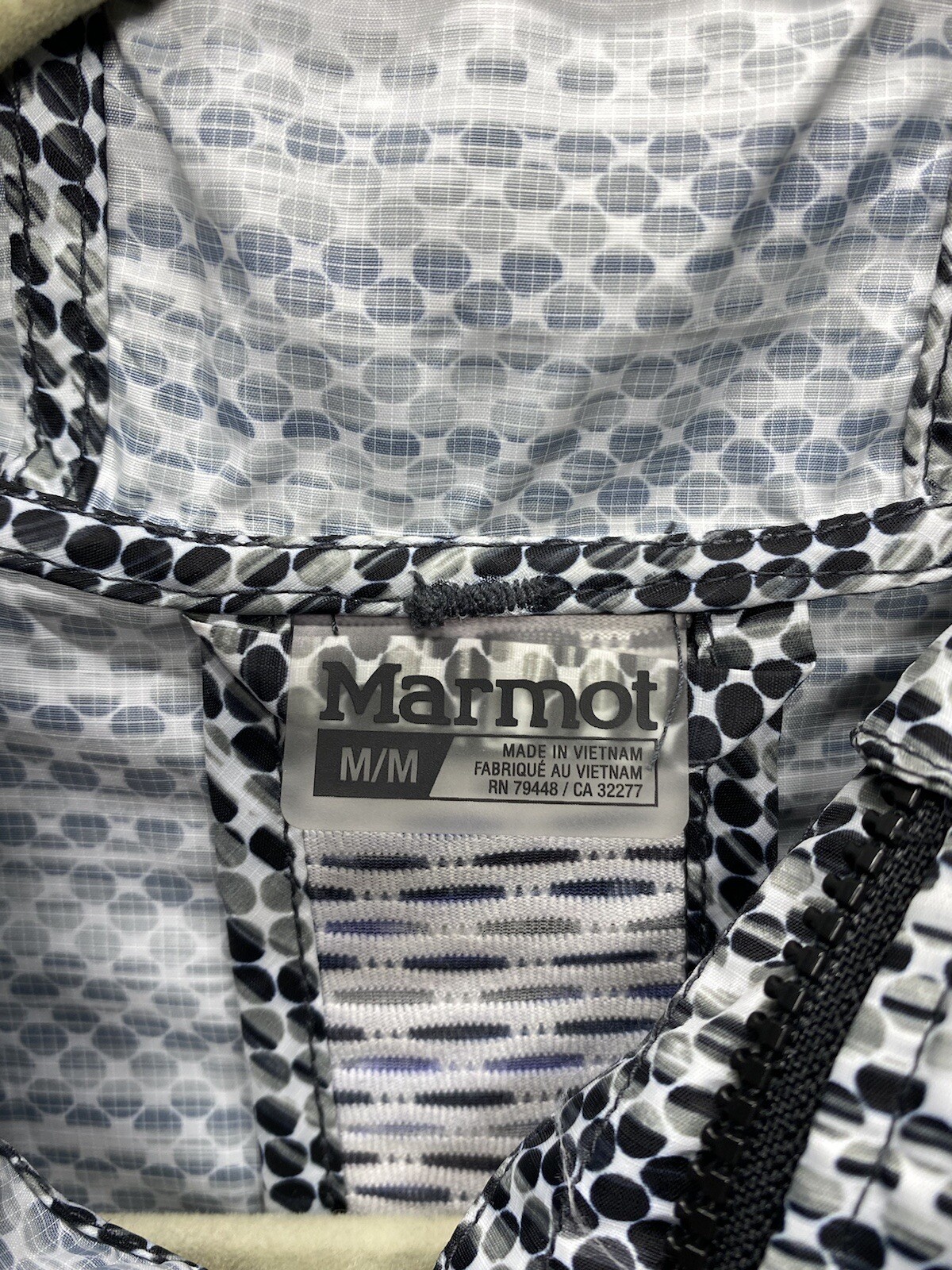 Marmot Muse Jacket Womens Medium Dot Pattern Blac… - image 2