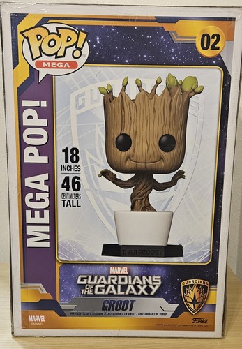 Funko Pop! Mega - 18 Inch Groot Guardians Of The Galaxy Funko Pop! #02 Neu