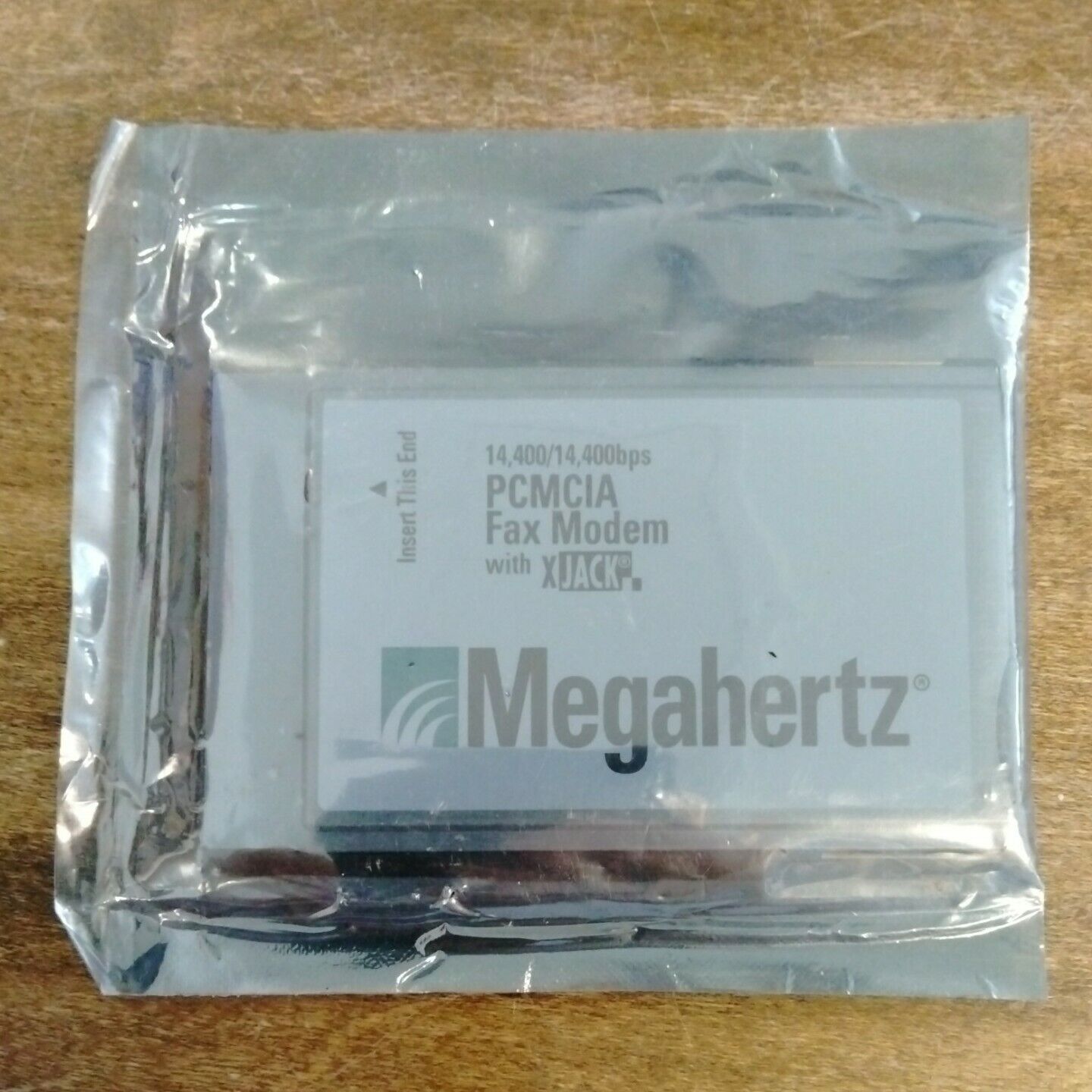 MEGAHERTZ PCMCIA FAX MODEM WITH XJACK XJ1144