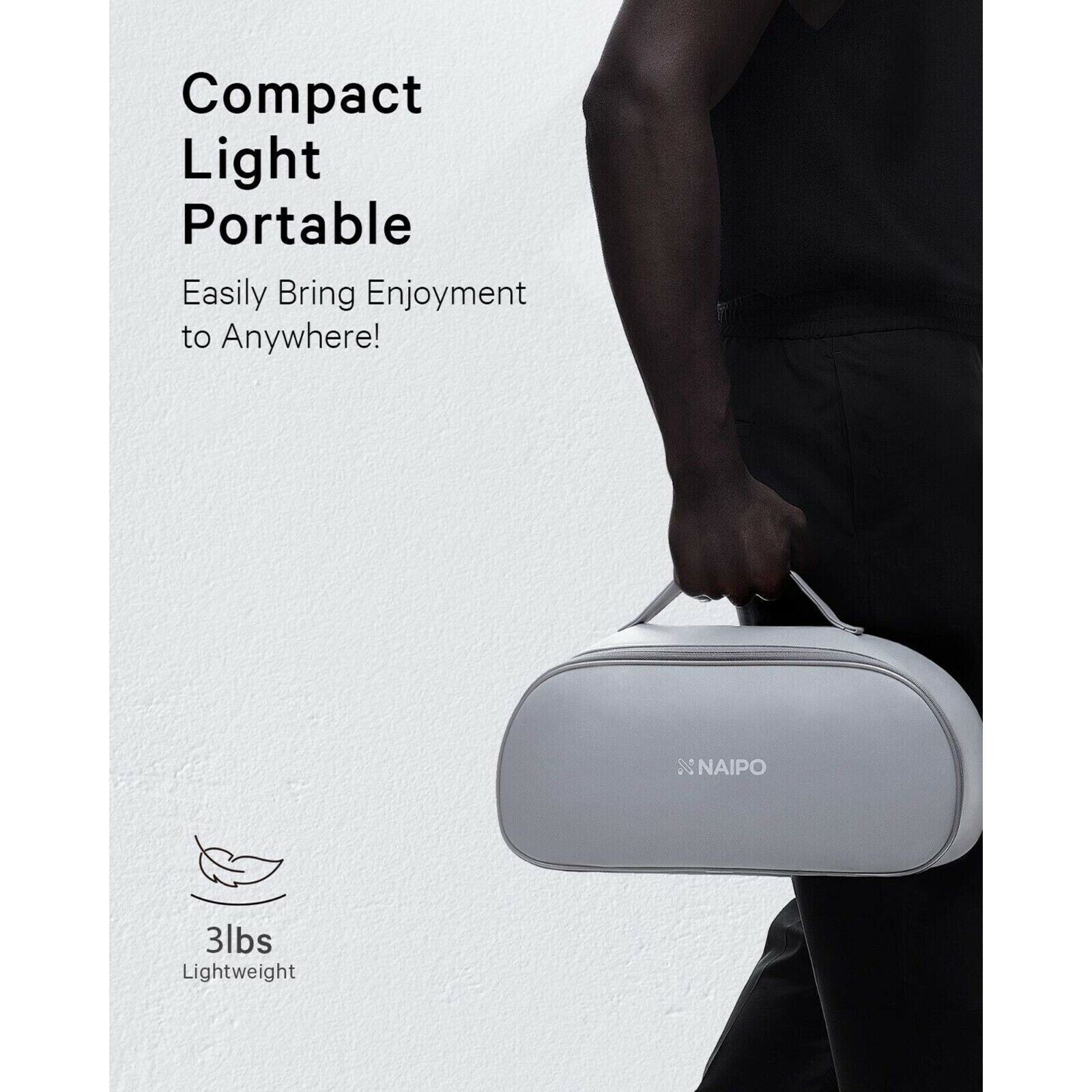 Naipo oCuddle Back Massager with Adjustable Heat and Straps, Shiatsu Massagers