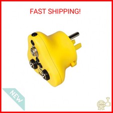 KooMall 1Meg Ohm Safe Grounding Plug for Wrist Straps, Anti Static Mat, ESD Sens