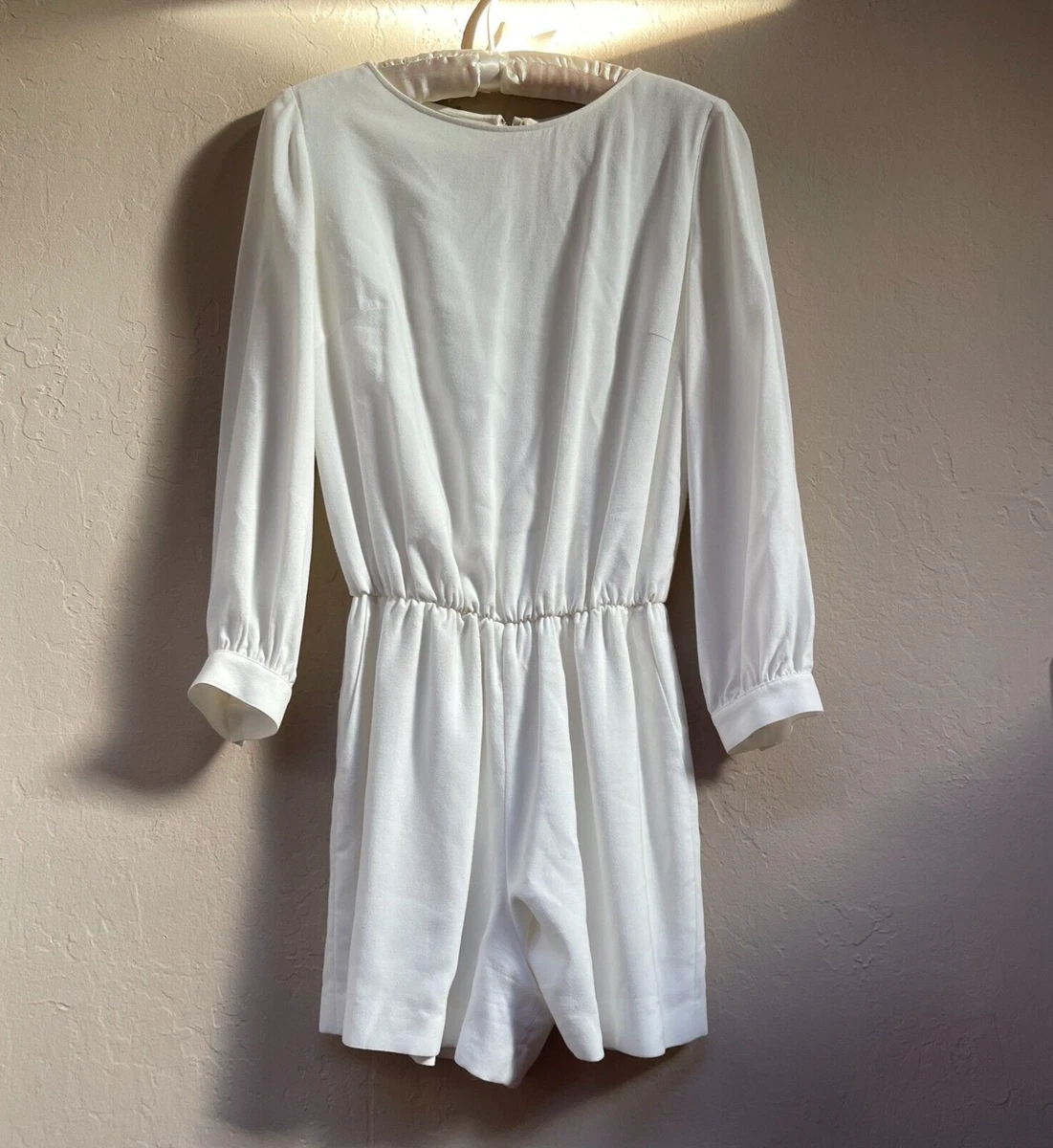 White 2025 club romper