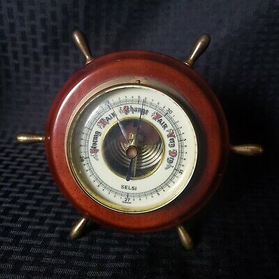Vintage Germany Ship Barometer Collection Gift Nautical Decor
