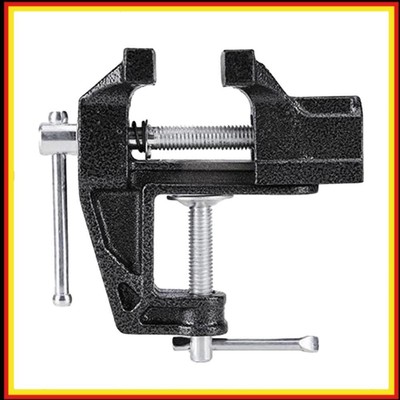 Golf Grip Replacement Tool Bench Clamp Cast Steel Vise Clamp Portable Bench Vise