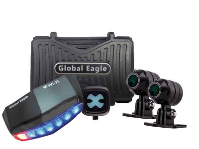 Global Eagle X6 Pro Camera Black Kawasaki KLX450R 2007 - 2018