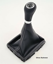 SCHALTKNAUF SCHALTSACK passend für Mercedes C-Klasse W204 S204 /Naht Weiß/6G/T61