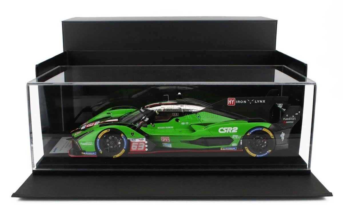 Looksmart 2024 LAMBORGHINI SC63 3.8L V8 TURBO 24h LMS #63 W/CASE 1