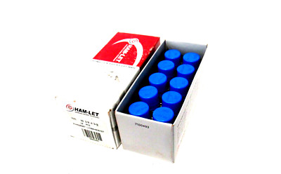 NEW HAM-LET 768L-SS-3/8-3/8 MALE STUD NPT TUBE 768LSS3838