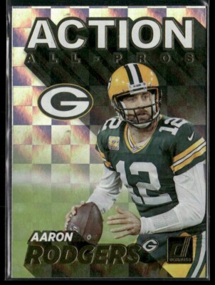 2021 Panini Donruss Action All-Pro Aaron Rodgers #AP1 Green Bay Packers