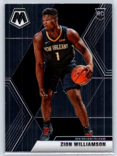 2019-20 Panini Mosaic Zion Williamson #209 RC New Orleans Pelicans