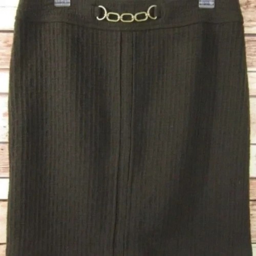 Jupe Ann Taylor En Laine - Motif Tartan - Taille 2 - Longueur Genoux - Occasion Très Bon état