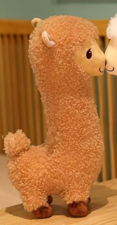 Wild Republic Llama Plush Toy - 6 Inch Standing Stuffed Animal