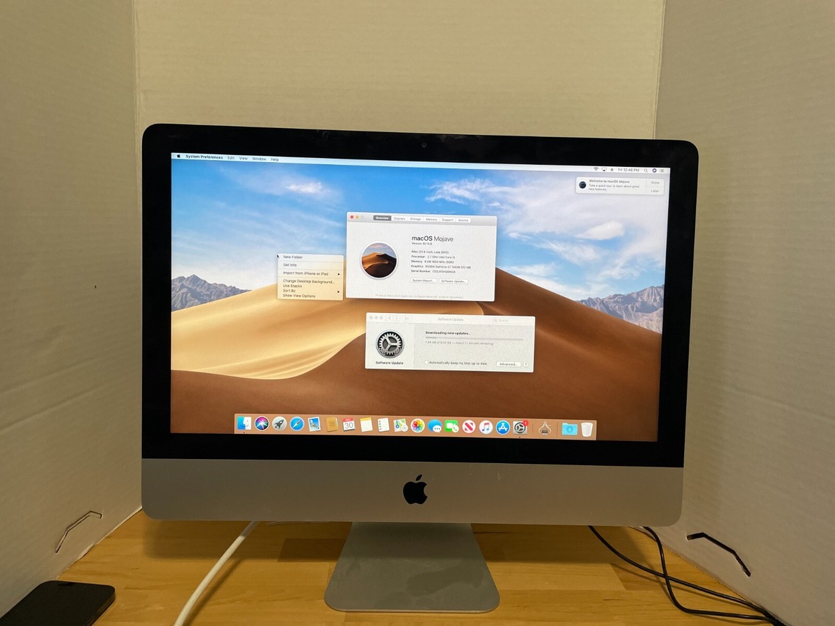 Apple iMac 21.5-inch Corei5 メモリ8GB 1TB Amazon.com: Apple 21.5