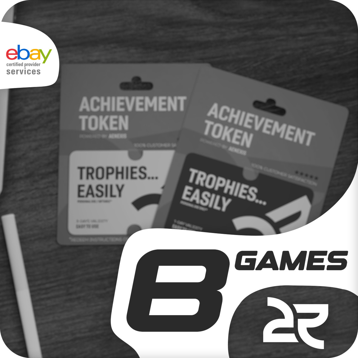 🏆 XBOX ACHIEVEMENTS 🏆 100% COMPLETION UNLOCK TOKEN GAMERSCORE ❖ B GAMES ❖