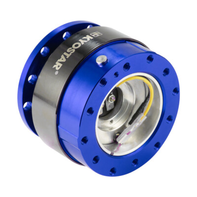 NEU DING SOUNG Schnellspanner Lenkradnabe Snap Off Blau Adapter Boss Kit KYOSTAR