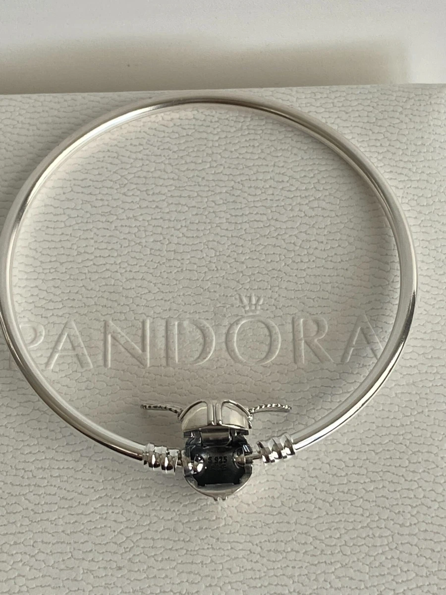 7.5 PANDORA Harry Potter Golden Snitch Clasp Bangle Bracelet #598619C00