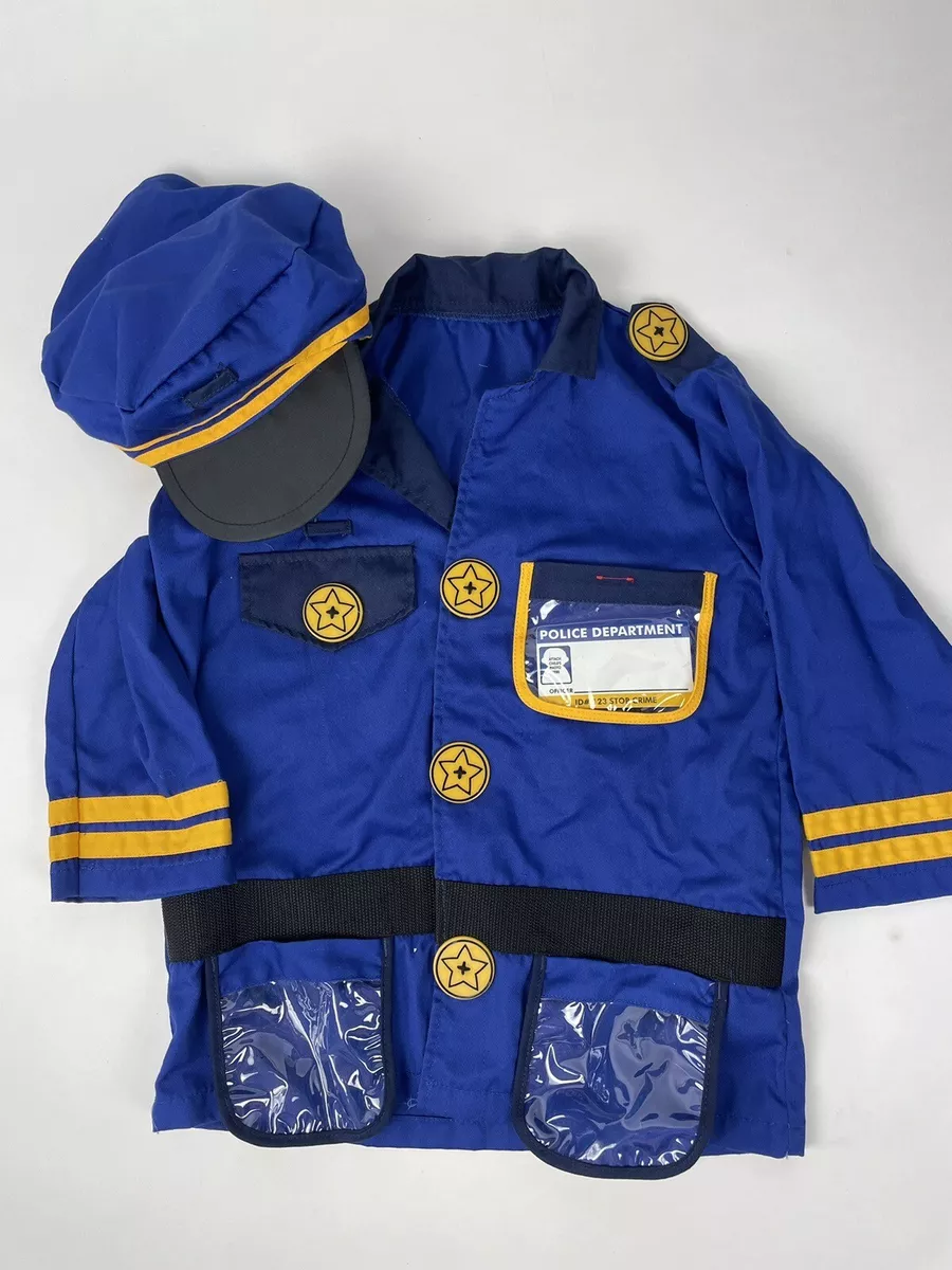 Melissa and doug police dress best sale up