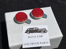 NEW REPLACEMENT SET 1949 / 1950 CHEVROLET TAIL LIGHT REFLECTOR LENS !