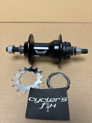 NOS Delaced SE Racing 36h Cassette Rear Bmx Alloy Hub Race Fit