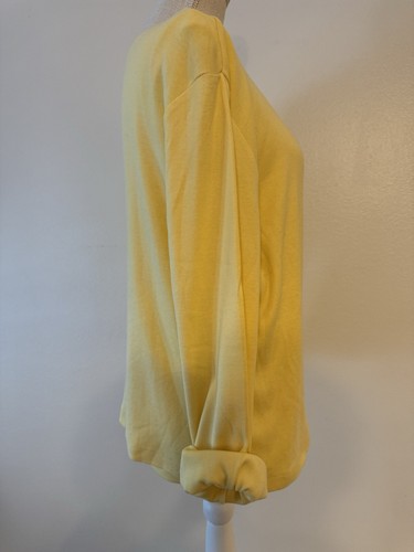 Talbots Damen Pullover Set XL gelb 2-teilig Strickjacke Tank Pima Baumwolle - Bild 11 von 19