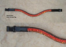Adams-Tack  Mega Billing Wave Brow band XXL, X full, Full, Cob, Shetty