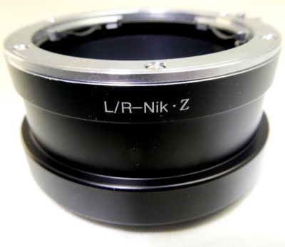 Leica R bayonet Lens mount adapter to Nikon Z 6 7 Full frame Mirrorless Camera