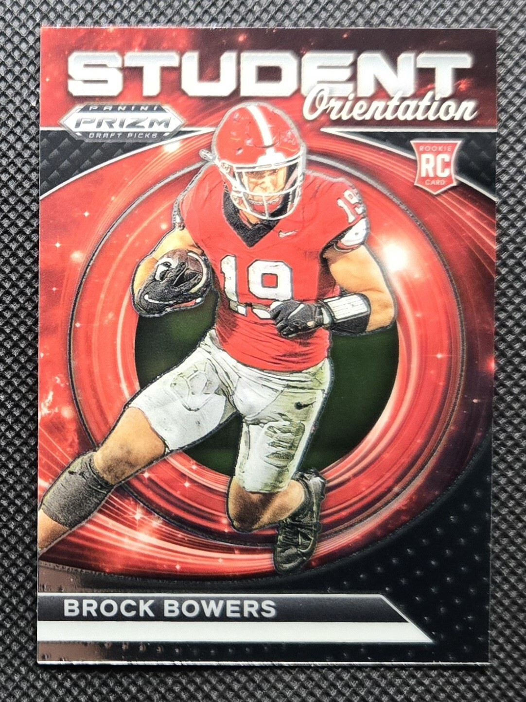 2024 Panini Prizm Draft Picks Brock Bowers Student Orientation Rookie RC RAIDERS