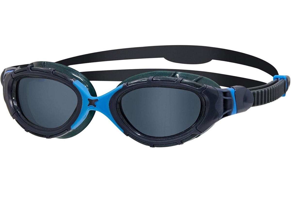 Zoggs Predator Flex Swim Goggles Grey Blue
