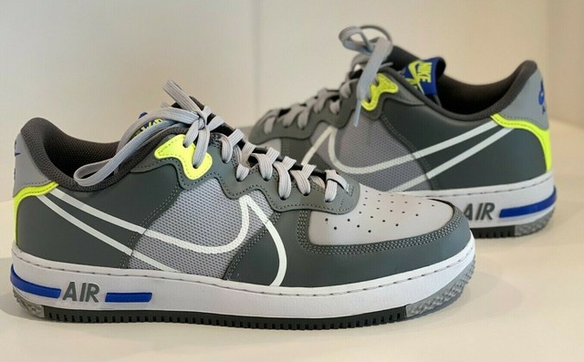 air force 1 react wolf grey