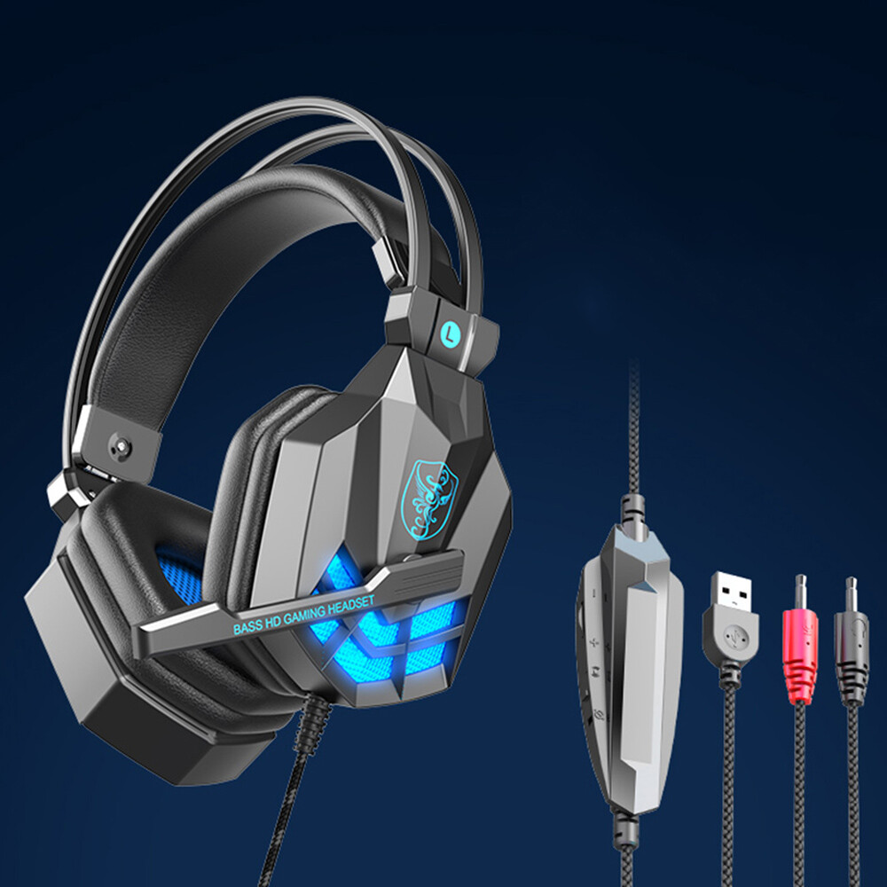 Gaming Headset Bluetooth Headphone for PS5 PS4 xBox PC Mobile, 3.5mm Jack , RGB-image