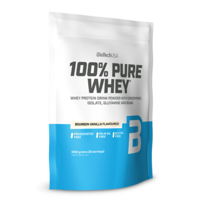 BioTechUSA - 100% Pure Whey 1000 g - Protein - Eiweiß