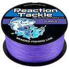 Reaction Tackle High Performance Braided Fishing Line / Braid - Purple